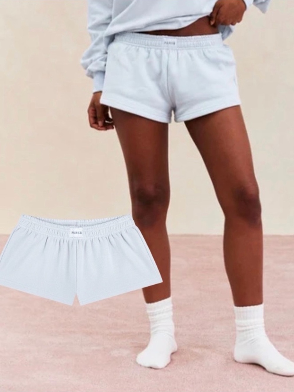 PARKE Sold Out Frosting Boxer sweat shorts